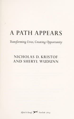 A Path Appears