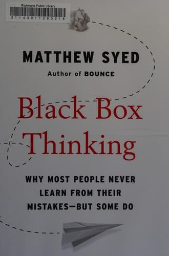 Black Box Thinking