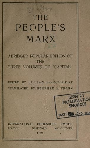 The people's Marx