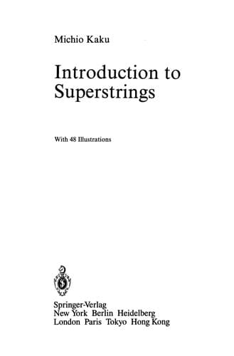 Introduction to Superstrings