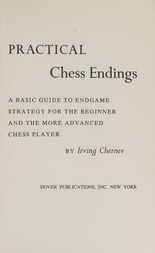 Practical Chess Endings