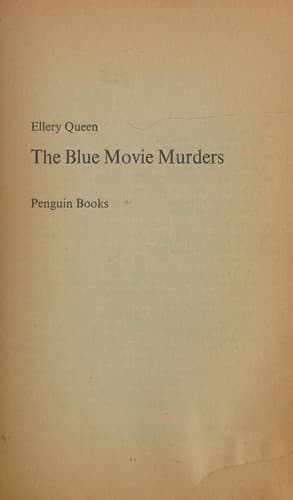 The Blue Movie Murders