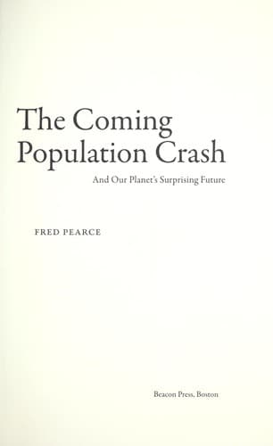 The Coming Population Crash