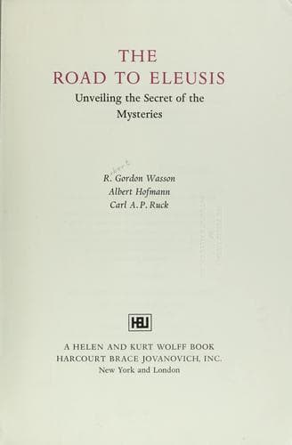 The Road to Eleusis