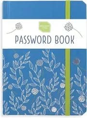 Boxclever Press Password Book with Alphabetical Tabs