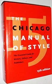The Chicago Manual of Style