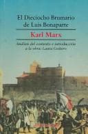 El Dieciocho Brumario De Luis Bonaparte/ The Eighteenth Brumaire of Louis Napoleon