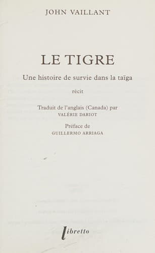 Le tigre