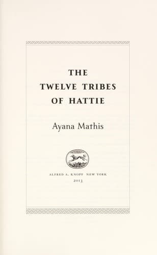 The Twelve Tribes of Hattie