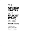 The United States and Fascist Italy, 1922-1940