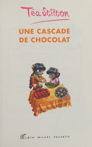 Une cascade de chocolat