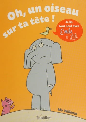 Oh, un oiseau sur ta tête!